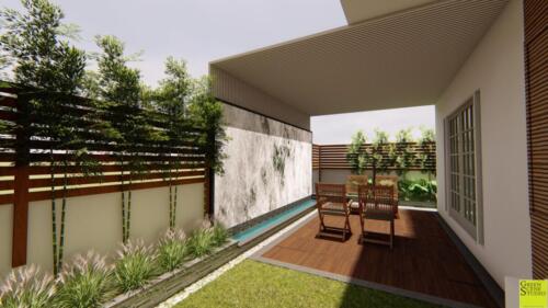 GROUND FLOOR WEEPING WALL